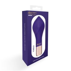 Вібратор для стимуляції клітора фіолетового кольору Cnt Fondle