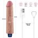 Вибратор реалистичный телесного цвета Lovetoy Real Softee Rechargeable