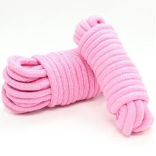 Веревка для связывания розового цвета Vscnovelty Bondage Rope длина 5 метров