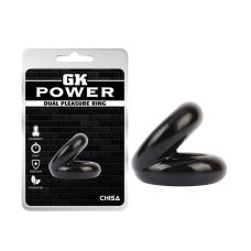 Подвійне ерекційне кільце на член чорного кольору Chisa Dual Pleasure Ring