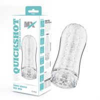Мастурбатор для мужчин с вакуумным эффектом прозрачного цвета Chisa MX Quickshot Portable Cup Onwings