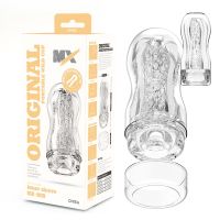 Мастурбатор для мужчин прозрачного цвета Chisa MX Original Portable Wild Cup