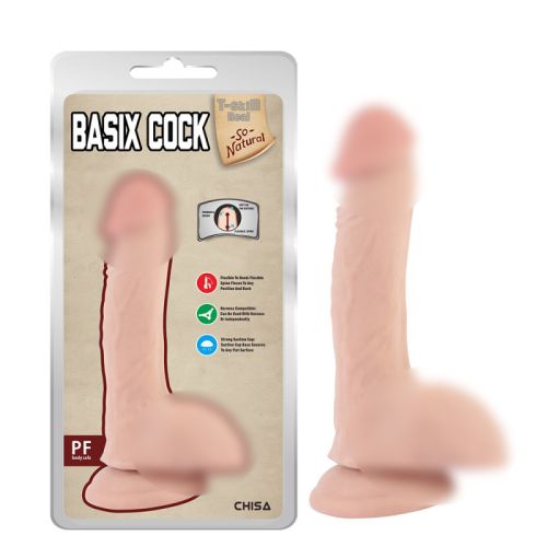 Фалоімітатор реалістичний на присосці тілесного кольору Chisa T-Skill Real Basix Cock Фалоімітатор реалістичний на присосці тілесного кольору Chisa T-Skill Real Basix Cock