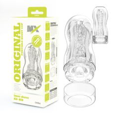 Мастурбатор для мужчин с Вакуумным эффектом прозрачного цвета Chisa Original Portable Boost Cup