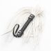 Флогер білий з чорною рукояткою Bdsm4u Leather Flogger Флогер білий з чорною рукояткою Bdsm4u Leather Flogger