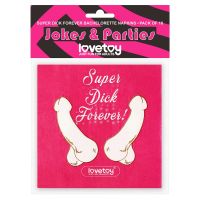 Паперові стаканчики для дівич-вечора Lovetoy Super Dick Forever 10 штук