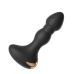 Анальный вибратор черного цвета Lustoy 