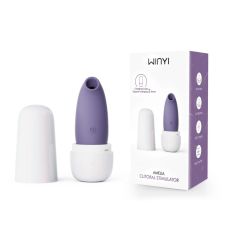 Вакуумный стимулятор для клитора фиолетового цвета цвета Winyi WY0639 Amelia 