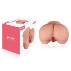 Мастурбатор півторс Анус та Вагіна тілесного кольору Lustoy Rabbit Holes