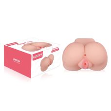 Мастурбатор півторс Анус та Вагіна для чоловіків тілесного кольору Lustoy Rabbit Holes Vagina Ass