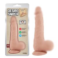 Фаллоимитатор реалистичный на присоске телесного цвета Chisa Desire Sniper