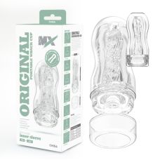 Мастурбатор в колбе для мужчин прозрачный Chisa MX Original Portable Whack Cup