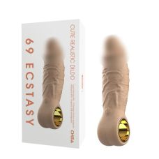 Вібратор реалістичний тілесного кольору Chisa Cutie Realistic Dildo