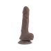 Фалоімітатор реалістичний на присосці коричневий Chisa Dictator