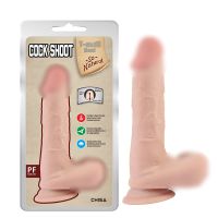 Фалоімітатор реалістичний на присосці тілесного кольору Chisa Cock Shoot