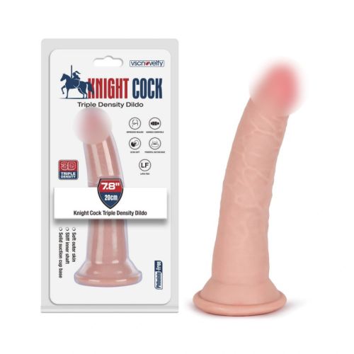 Фалоімітатор реалістичний на присосці тілесного кольору Vscnovelty Knight Cock 3D Фалоімітатор реалістичний на присосці тілесного кольору Vscnovelty Knight Cock 3D
