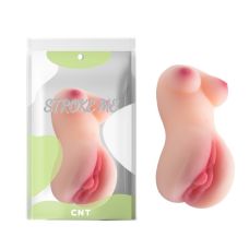 Мастурбатор Вагина с грудью телесного цвета Cnt Barbie Doll Flesh