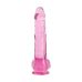 Фаллоимитатор реалистичный на присоске розового цвета Cnt Crystal Beginner Dildo Фаллоимитатор реалистичный на присоске розового цвета Cnt Crystal Beginner Dildo