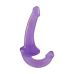 Безперервний подвійний реалістичний страпон для жінок фіолетовий Cnt Crystal Beginner Dildo Безперервний подвійний реалістичний страпон для жінок фіолетовий Cnt Crystal Beginner Dildo