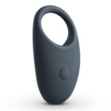 Ерекційне віброкільце на член сірого кольору Boners Vibrating Cock Ring