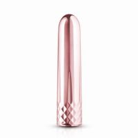 Вибропуля для клитора золотистого цвета Rosy Gold New Mini Vibrator