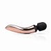 Вибромассажер Ванд в форме микрофона золотистый Rosy Gold Nouveau Curve Massager