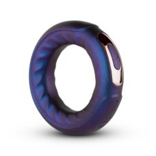 Эрекционное виброкольцо на член фиолетового цвета Hueman Saturn 