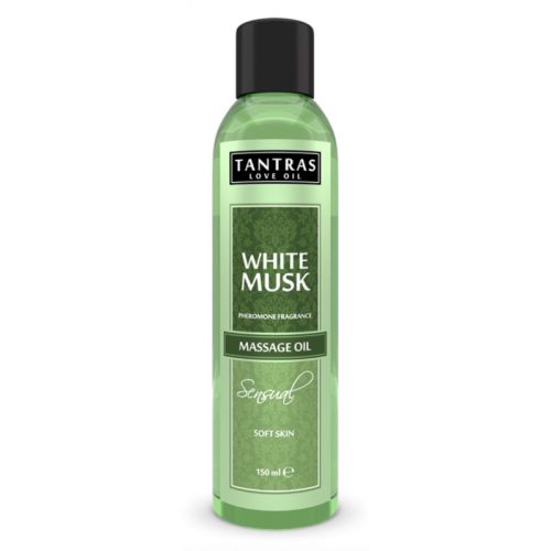 Масажне масло з феромонами з збуджуючими властивостями Intimateline Tantras Love Oil White Musk 150мл