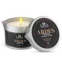 Ароматная массажная свеча с маслом ши и ароматом шоколада Intimateline Luxuria Ardes Massage Candle Chocolate 80 мл