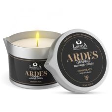 Ароматна масажна свічка з олією ши та ароматом шоколаду Intimateline Luxuria Ardes Massage Candle Chocolate 80 мл