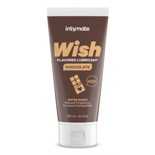 Оральний лубрикант на водній основі зі смаком шоколаду Intimateline Intymate Wish 100мл