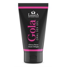 Оральный гель для секса с увлажняющим и смягчающим действием и со вкусом вишни Intimateline Luxuria Gola 50мл