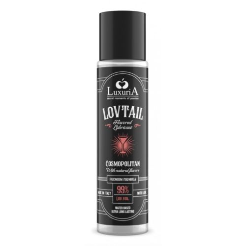 Оральний лубрикант на водній основі зі смаком космополітен Intimateline Luxuria Lovtail 60мл