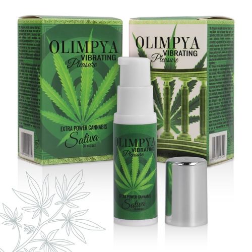 Рідкий вібратор Olimpya Vibrating Pleasure Extra Sativa 6 мл