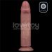 Вибратор реалистичный на присоске телесного цвета Lovetoy Dual Density Power Cock