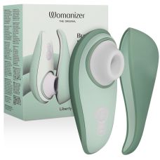 Вакуумний стимулятор клітора світло-зеленого кольору Womanizer Liberty 2