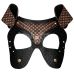 Маска намордник щенка для эротических игр черно коричневая Lovetoy Rebellion Reign Classic Mask Маска намордник щенка для эротических игр черно коричневая Lovetoy Rebellion Reign Classic Mask