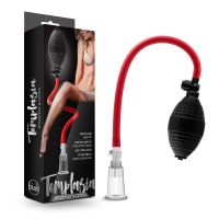 Вакуумная помпа для клитора прозрачная Blush Temptasia Beginners 