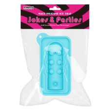 Форма для льоду або шоколаду у формі булави Lovetoy Mini Penis синього кольору