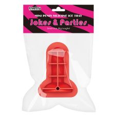 Форма для льоду або шоколаду у формі пеніса, червоний Lovetoy Mini Penis