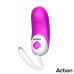 Вибратор Пульсатор для женщин для точки G розовый Action No Thirteen Stimulator 2 in 1 Vibration Pulsation