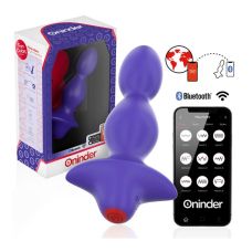 Смарт Анальний вібратор фіолетового кольору Oninder CUTE
