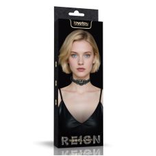 Чокер Летучая мышь из высококачественного полиуретана черный Lovetoy Rebellion Reign Bat Collar