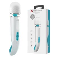 Кліторальний вібромасажер Ванд біло-блакитний Lybaile Colorful Massager Aylins