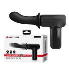 Вібратор Пульсатор пістолет з рукояткою для точки G чорного кольору Lybaile Massage Gun DJ Doctor