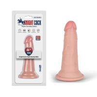 Фаллоимитатор реалистичный на присоске телесного цвета Vscnovelty Knight Cock 3D Triple Density Dildo 6.0