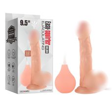 Фалоімітатор на присосці реалістичний тілесного кольору Vscnovelty Easy-Squirter Ejaculating Realistic Dildo 9.5