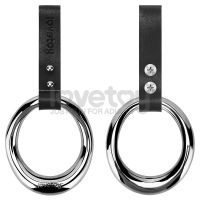 Фіксатор-кільце на пеніс металевий сріблястий із петлею Lovetoy Pinnacle Pro Prime Grip розмір Medium