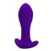 Анальна фіолетова вібропробка LYBAILE Anal Plug Massager