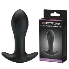 Анальна вібропробка чорна LYBAILE Anal Plug Massager